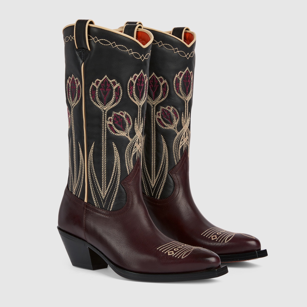 Gucci Women’s boot with embroidery - Image 5